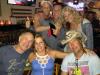 Celebrating at Longboard Cafe after a great show at Coconuts were Mood Swingers & friends: Ted, Christine, Mike; & back, Joe, Steve & Lauren.